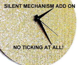 silent clock mechanism uk
