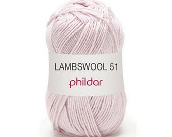 wool LAMBSWOOL color eglantine "Garance"