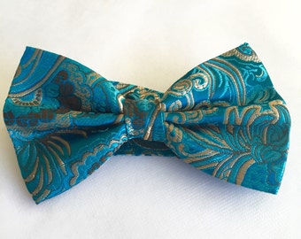 Paisley bow tie | Etsy