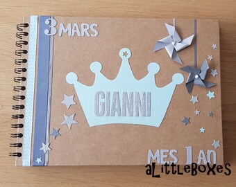Little prince theme guest book, Crown