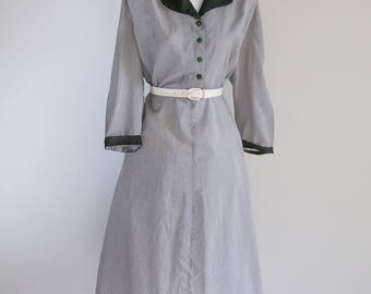 Semi Sheer Gingham Dress - Sz XL