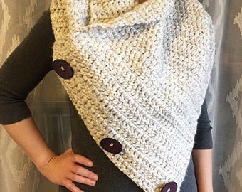 Crochet cowl, Extra Large Cowl, Womens Cowl, Cowl neck scarf