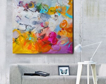 Modern Art Abstract Painting, Original Painting Canvas Art, Abstract Painting Canvas Art, Living Room Art, Large Abstract Painting, Fine Art