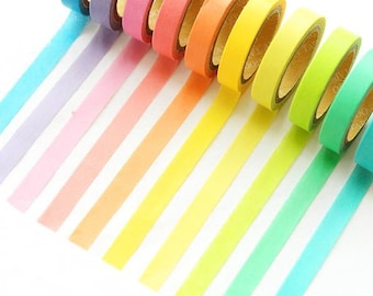 Rainbow Washi Tape