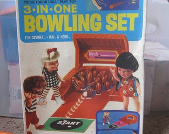 doll bowling set