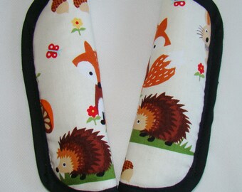Shoulder pads for infant car and stroller