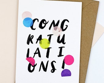 poka dot cards