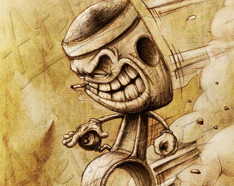 Mr Piston | Cadeau original pour decoration d'appartement