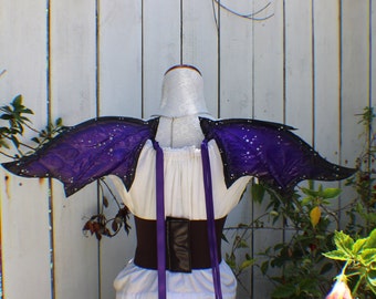 Small purple dragon wings
