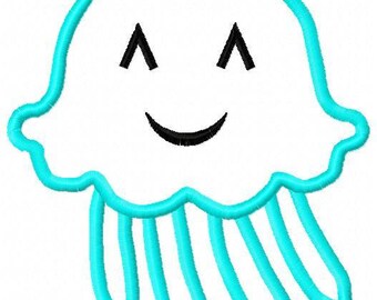 Jellyfish Applique Embroidery Design 101