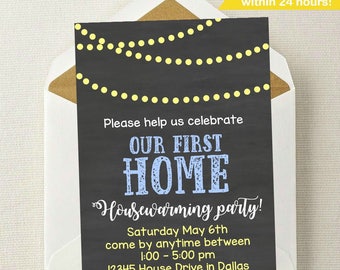 Housewarming Invitation Party Invite First Home Housewarming Invitation Party Invite First Home