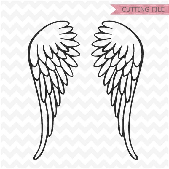 Download Wings SVG angel wings Svg and PNG instant download beautiful