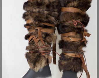 Greaves of the woodsman
