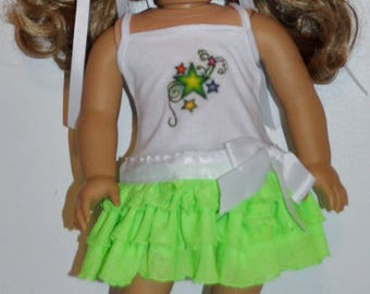 Custom made summer doll dress that fits AMERICAN GIRL DOLLS