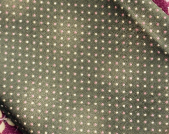 2- fat quarters (Dk Red / Green)