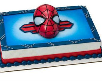 Spiderman Spider Man Light Up Eyes cake decoration Decoset cake topper