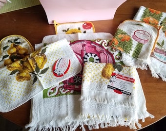 Vintage Terry Cloth Kitchen Starter Kit