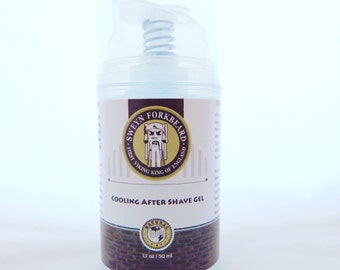 After Shave Cooling Gel with Aloe Vera 50 ml/1.7 oz by Sweyn Forkbeard