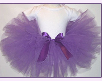 Purple Tutu, Purple Baby Tutu, Purple Toddler Tutu, Purple Girls Tutu, Bright Purple Tutu, Purple Tutu Babies-Girls 6, Purple Custom Tutu