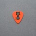 Needle Minder or Magnet: Halloween Cat Guitar Pick