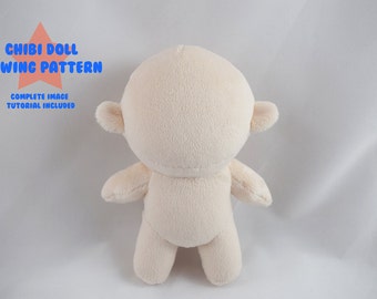 PlanetPlush Chibi Doll Minky Plush Pattern
