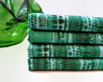 Cloth Dinner Napkins- Set of 4- 100% Cotton- Eco-Friendly - Bohemian Tie Dye