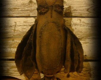 Primitive Salem Tavern Owl Halloween Decor