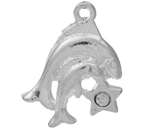 Pisces/Zodiac Charm - Set of 6 charms - #Q117