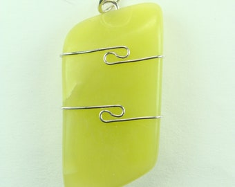 Healerite™ wire wrapped Pendant #408