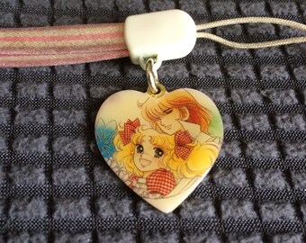 90s Vintage Candy Candy Anime Wrist Strap