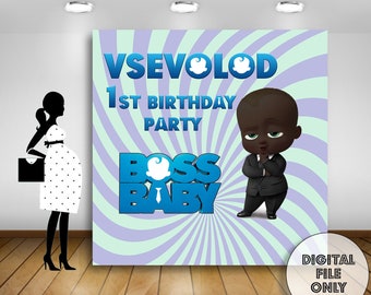 Boss baby birthday | Etsy