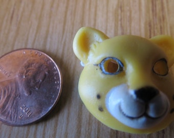 Leopard Dollhouse Miniature Halloween mask