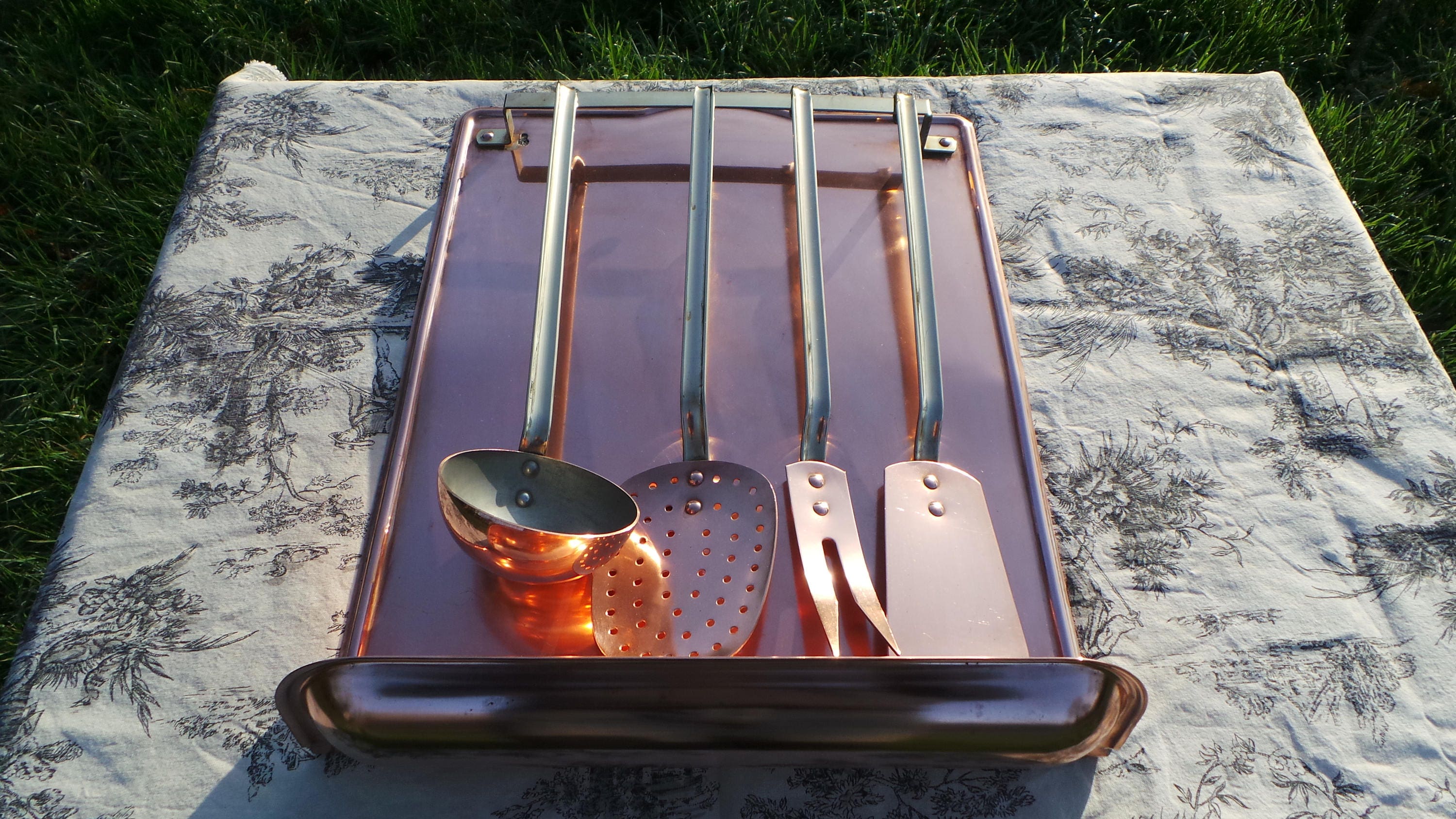 Copper Utensils Quality Vintage French Copper and Brass ...