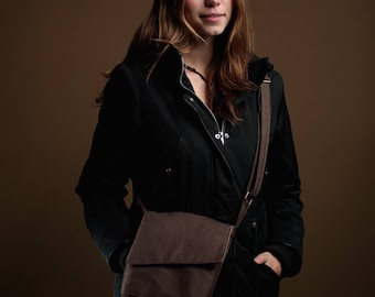 The Muse, a little organic hemp bag
