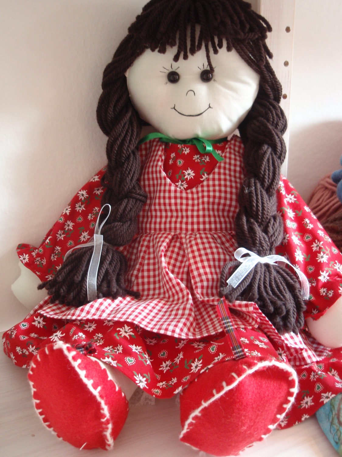 patchwork rag doll