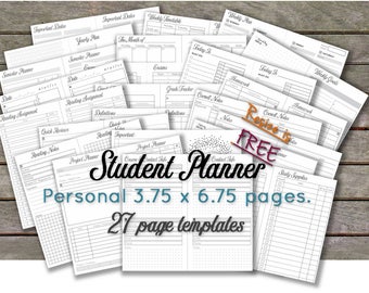 printable student planner 2018
