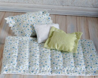Handmade Bedclothes Miniature 1:6 Pullip Blythe Momoko Barbie BJD Lati