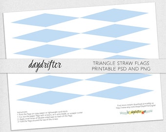 customizable printable kraft paper straw flags cupcake toppers