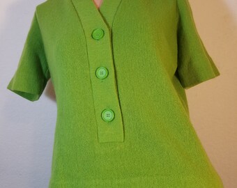 FREE SHIPPING 1950 Wool Knit Suit