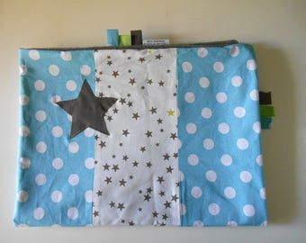 PROMO! PROMO! Light blue cover, applied stars