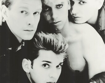 Depeche Mode / Jerry Lee Lewis / John Denver Pop Art Paint By Number Kit