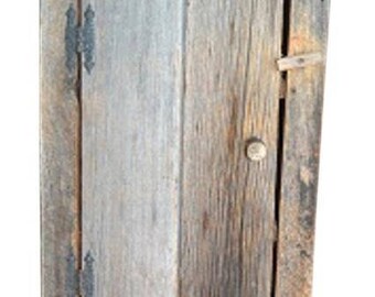 Rustic Barn Wood Wall Cabinet