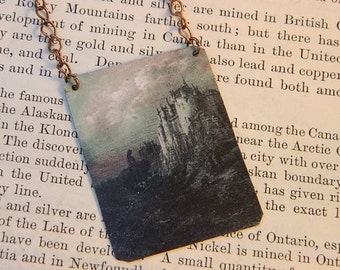 King Arthur necklace jewelry mixed media jewelry