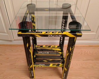 Hockey Stick End Table