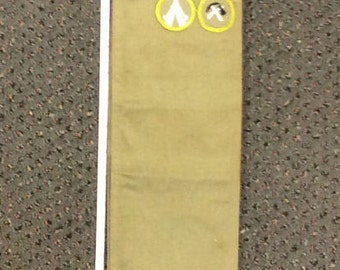 Vintage Boy Scouts Of America 62" Sash With Patches Used Lot B