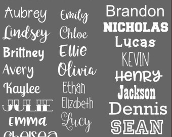 Yeti Decal - Yeti Name Decal - Yeti Sticker - Yeti Cup decal - Yeti Tumbler decal - Yeti Vinyl Decal - Yeti Rambler decal - decals