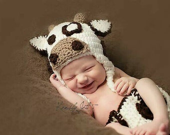 baby cow outfit baby cow costume newborn cow outfit newborn cow costume cow hat cow photo prop baby shower gift