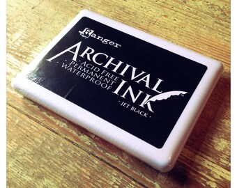Extra large ink pad - black