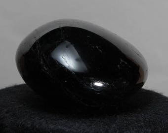 Black Tourmaline, Schorl, Polished Stone