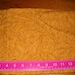 Destash- Vintage Gold Flannel Fabric Remnant